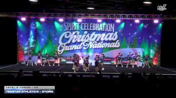 TexStar Athletics - STORM [2025 L2 Junior - D2] 2025 Spirit Celebration Christmas Grand Nationals