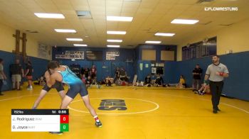 152 lbs Consi Of 16 #2 - Joel Rodriguez, Beach Rats Club vs Dominic Joyce, North Port Wrestling Club