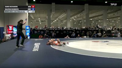 60 Finals kg Champ. Round 1 - Zane Richards, Illinois RTC/ Titan Mercury Wrestling Club vs Dalton Roberts, Army (WCAP)
