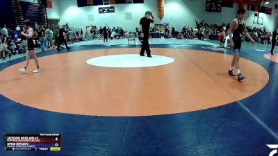 102 lbs 5th Place Match - Jackson Ross Wells, Powhatan Youth Wrestling Club vs Omar Niyazov, Scanlan Wrestling Academy