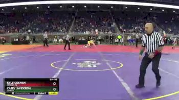 D3-152 lbs Semifinal - Casey Swiderski, Dundee vs Kyle Coenen, Armada HS