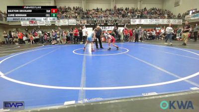 67 lbs Quarterfinal - Daxton Deckard, Raw Wrestling Club vs Luke Minihan, Collinsville Cardinal Youth Wrestling