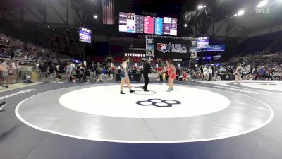 235 lbs Cons. Rd Of 16 - Haley Armstrong, IA vs Mariah Nunez, CA