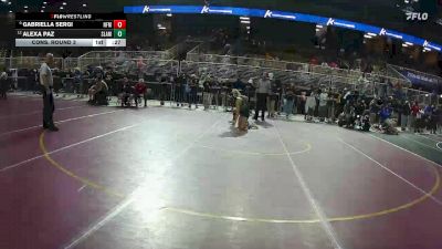 135 lbs Cons. Round 3 - Alexa PAz, SLAM Academy vs Gabriella Sergi, North Ft Myers