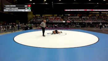 110 lbs Quarterfinal - Trinity Williams, Andover Central HS vs Aaida Brown, Hutchinson HS
