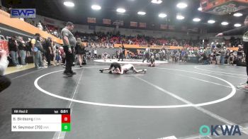 70/73 lbs Rr Rnd 2 - Brax Birdsong, Standfast OKC vs Mason Seymour (70), Unattached