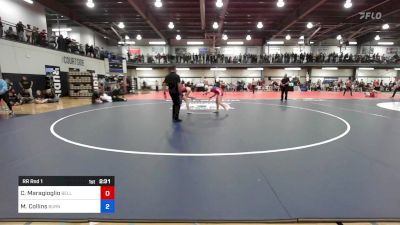 134-BLACK lbs Rr Rnd 1 - Caitlin Maragioglio, Bellport vs Mia Collins, Burnt Hills/Scotia/BSpa