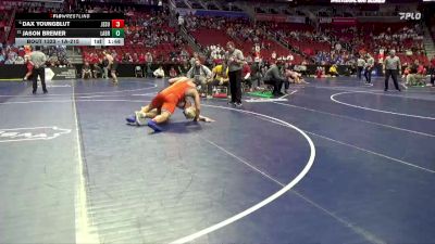 1A-215 lbs Cons. Round 2 - Dax Youngblut, Jesup vs Jason Bremer, Lawton-Bronson