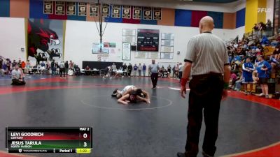 215 lbs Semifinal - Jesus Tarula, North Marion vs Levi Goodrich, Century