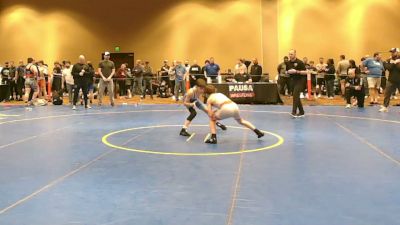 88 lbs Cons. Quarters - Reed Braymer, Journeymen vs Ashton Cornicelli, Bears Wrestling Club