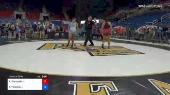 152 lbs Consi Of 16 #1 - Aliana Barnoski, Oklahoma vs Taryn Titcomb, Hawaii