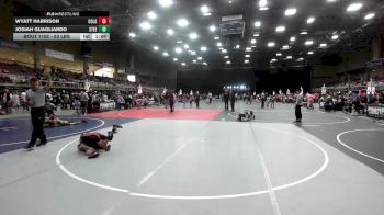 53 lbs Rr Rnd 1 - Wyatt Harrison, Colorado Outlaws vs Josiah Guagliardo, Steel City Reloaded WC