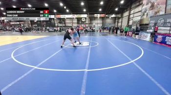 285 lbs Champ. Round 1 - Thai Cam, Sioux Center Riptide vs Landon Merry, Lockwood Wrestling Club