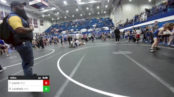 126 lbs Consolation - Tucker Layne, Midwest City Bombers Youth Wrestling Club vs Ronnie Lovelady, Noble Takedown Club