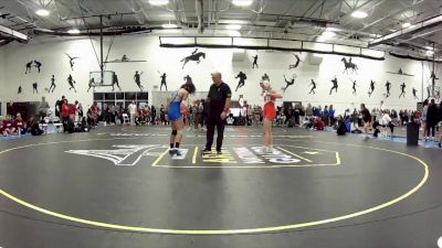 145B 7th Place Match - Callie Alfieri, North Central University vs Makayla Howard, Aurora University