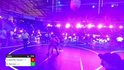 130 lbs Semifinal - Jacob Sanchez Vasquez, Steel City Reloaded WC vs Nolan Pehrson, Unattached