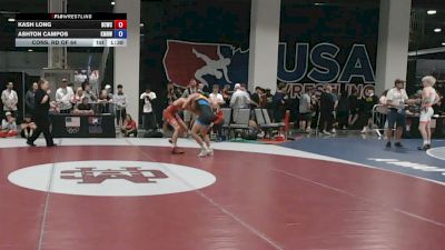 65 kg Cons. Rd Of 64 - Kash Long, Bear Cave Wrestling Club vs Ashton Campos, Kellam Mat Rats Wrestling Club