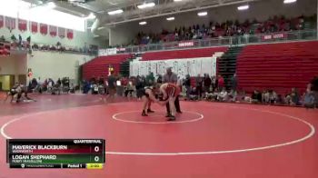 215 lbs Quarterfinal - Logan Shephard, Perry (Massillon) vs Maverick Blackburn, Wadsworth