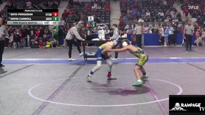 80 lbs Cons. Round 1 - Koleman Shultz, Parsons vs Brigham Miller, Rams