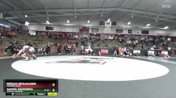 184 lbs Quarterfinal - Damon Ashworth, Central Missouri vs Keegan Gehlhausen, Chadron State