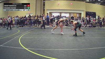 113 lbs Round Of 128 - Grant Margolis, Ocrtc vs Braiden Foster, No Team