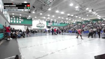 190 lbs Champ. Round 1 - Shawki Hubbard, Canyon Springs vs Damian Alvarez, Rio Mesa
