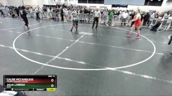 190 lbs Cons. Round 2 - Julia Lorenz, Ohio vs Calise McCandless, Power Training Center