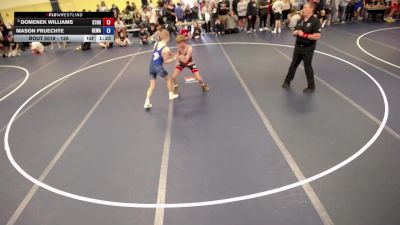 126 lbs Champ. Round 1 - Domenek Williams, Storm vs Mason Fruechte, Berge Elite Wrestling Academy