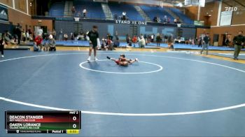 39-40 lbs Round 1 - Oaken Lorance, Talons Wrestling Club vs Deacon Stanger, Roy Wrestling Club