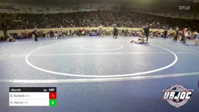 112 lbs Round Of 32 - Bowen Rudisill, Best Trained vs Riley Harris, CacheWrestlingClub