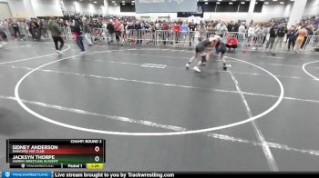 120 lbs Champ. Round 2 - Sidney Anderson, Shakopee Mat Club vs Jacksyn Thorpe, Askren Wrestling Academy