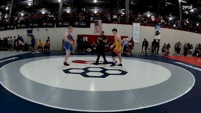 125 kg Champ. Round 1 - Jaxson Thomas, Tiger Den Wrestling Club vs Bryson Buhk, Southern Illinois Regional Training Center