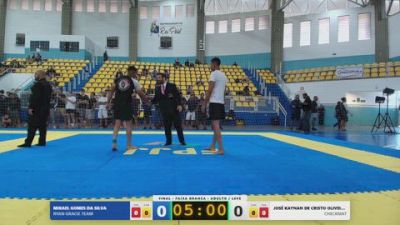 MIKAEL GOMES DA SILVA vs JOSÉ KAYNAN DE CRISTO OLIVEIRA 2026 FPJJ Campeonato Paulista Sem Kimono