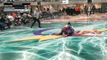 145 lbs Semis & 1st Wrestleback (8 Team) - Malik Cain, Anoka, MN vs Walker Cook, Kearney, MO
