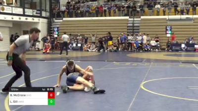 125 lbs Round Of 32 - Brendan McCrone, Ohio State vs Louie Gill, Unrostered