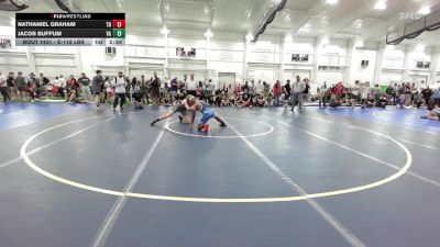 E-118 lbs Quarterfinal - Nathaniel Graham, TN vs Jacob Buffum, VA