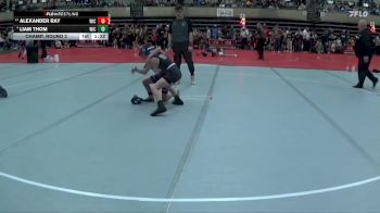 75 lbs Champ. Round 2 - Liam Thom, Pursuit Wrestling Minnesota vs Alexander Ray, American Outlaws Wrestling