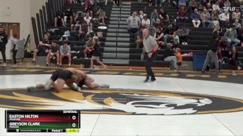 141 lbs Semifinal - Easton Hilton, Missouri vs Greyson Clark, Purdue