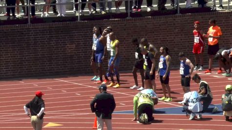 Watch The Men's Masters 40+ 100m Dash (Event 126) At 2026 Penn Relays