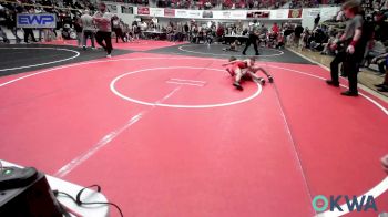 80 lbs Rr Rnd 1 - Nash Maynard, Claremore Wrestling Club vs Jason Bentley, Prairie Grove Youth Wrestling