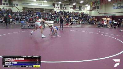 Junior-7 lbs Round 1 - Xayvion Anderson, Marshalltown vs Brock Trees, Unattached