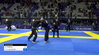 KAMEL FERKAL vs FABRICE JEAN PERREAU-SAUSSINE 2024 European Jiu-Jitsu IBJJF Championship