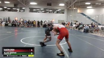 155 lbs Quarterfinal - Blake Denman, Angola Elite vs Dustin Piehl, Michigan West WC
