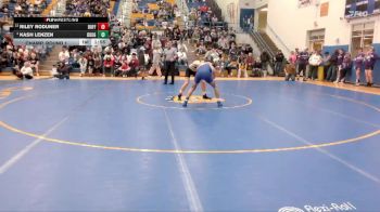 150 lbs Champ. Round 1 - Riley Roduner, Buffalo vs Kash Lenzen, Douglas