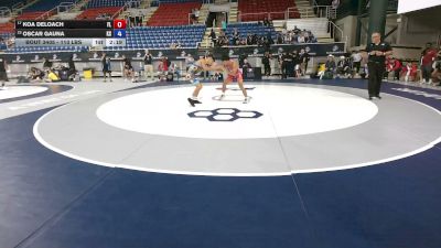 113 lbs Cons. Quarters - Koa DeLoach, Florida vs Oscar Gauna, Kansas