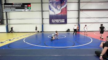 85 lbs Rr Rnd 1 - Leonardo Spagnuolo, Shore Thing Surf vs Connor Roble, TNWC Black