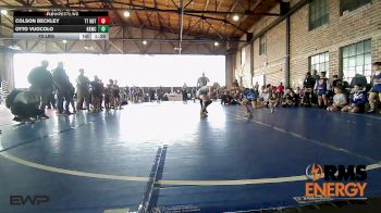 70 lbs Rr Rnd 4 - Colson Beckley, Team Tulsa NDT vs Otto Vuocolo, Keystone Kids Wrestling Club