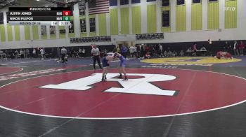 125 lbs Round Of 16 - Justin Jones, Bloomsburg vs Nikos Filipos, Naval Academy Prep School