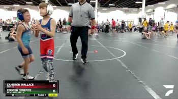 56 lbs Round 3 (4 Team) - Damon Ruffennach, OMP vs Rocco Hollister, PA Alliance Red