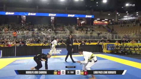 Luigi Paes Leme Borsato vs Rodolfo Jose Cabrera 2025 Pan Kids Jiu-Jitsu IBJJF Championship